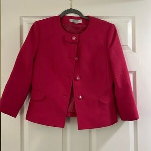 Tahari Arthur S. Levine Women’s Pink Blazer Size 12